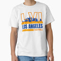 Los Angeles Football Yellow Blue T-Shirt - Trendy Graphic for Adults - T-Shirt, Sweatshirt, Hoodie