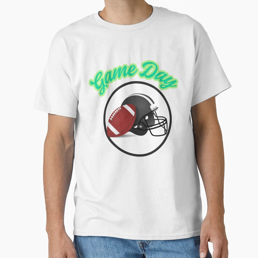 Game Day T-Shirt - Minimalist Print Men Women - T-Shirt, Sweatshirt, Hoodie
