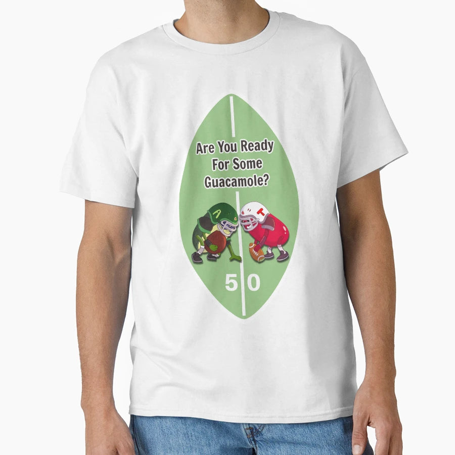 Guacamole Bowl Game T-Shirt - Unique Graphic Unisex - T-Shirt, Sweatshirt, Hoodie