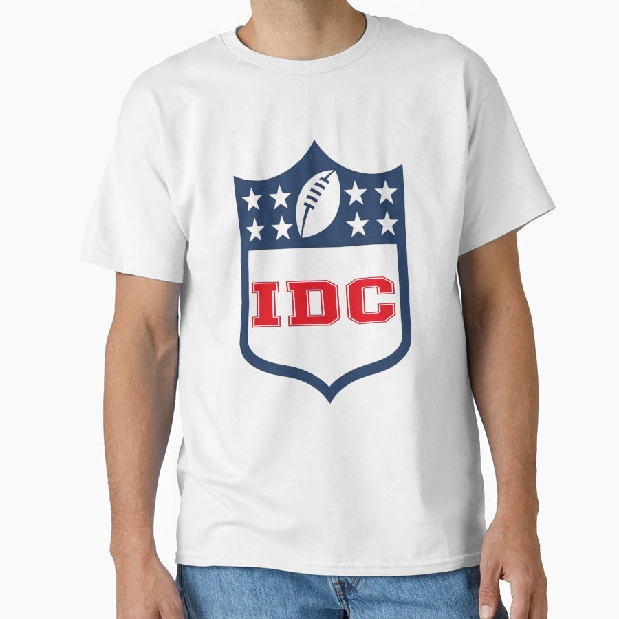 Idc American Football Funny I Dont Care T-Shirt - Aesthetic Graphic Unisex - T-Shirt, Sweatshirt, Hoodie