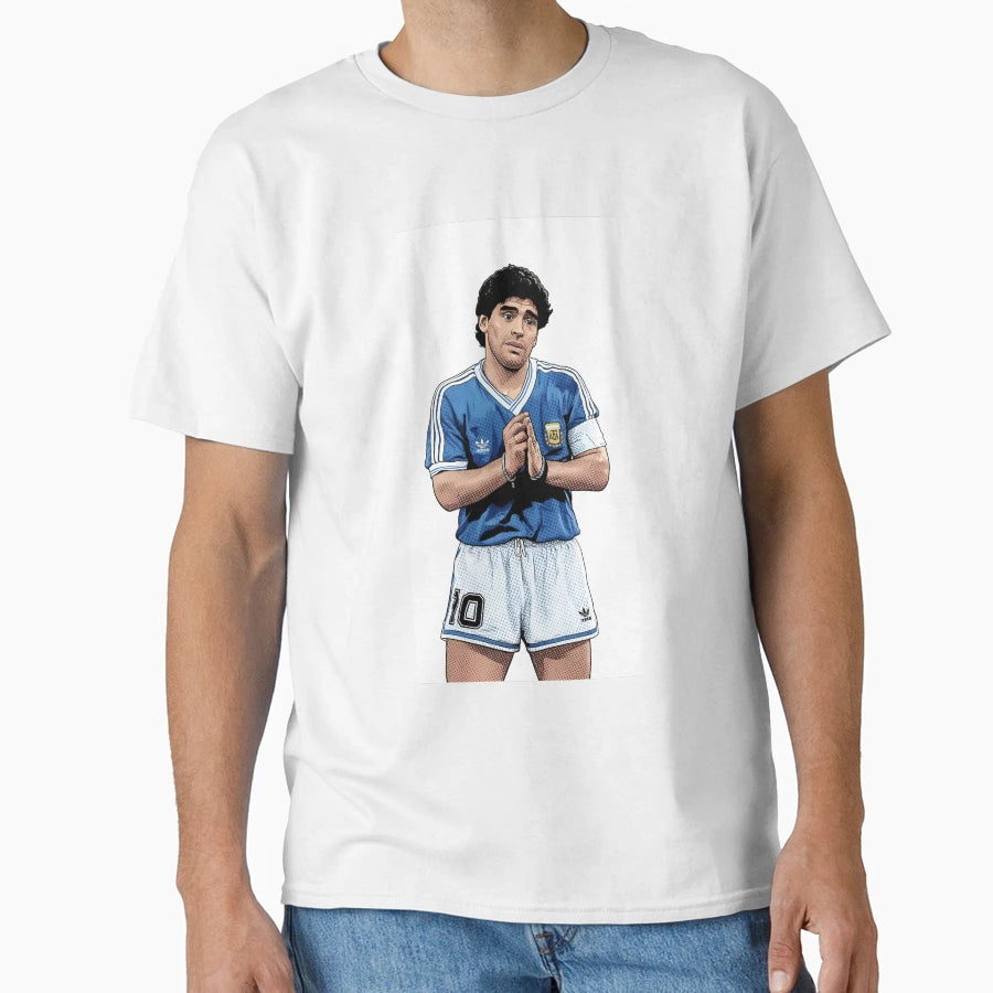 Diego Armando Maradona Argentina T-Shirt - Casual Everyday Wear Unisex - T-Shirt, Sweatshirt, Hoodie