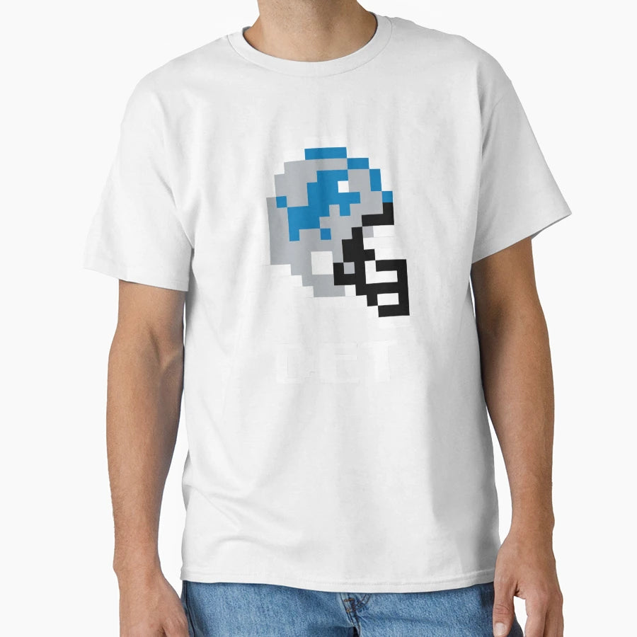 Detroit Lions Tecmo Super Bowl T-Shirt - Casual Everyday Wear for Adults - T-Shirt, Sweatshirt, Hoodie