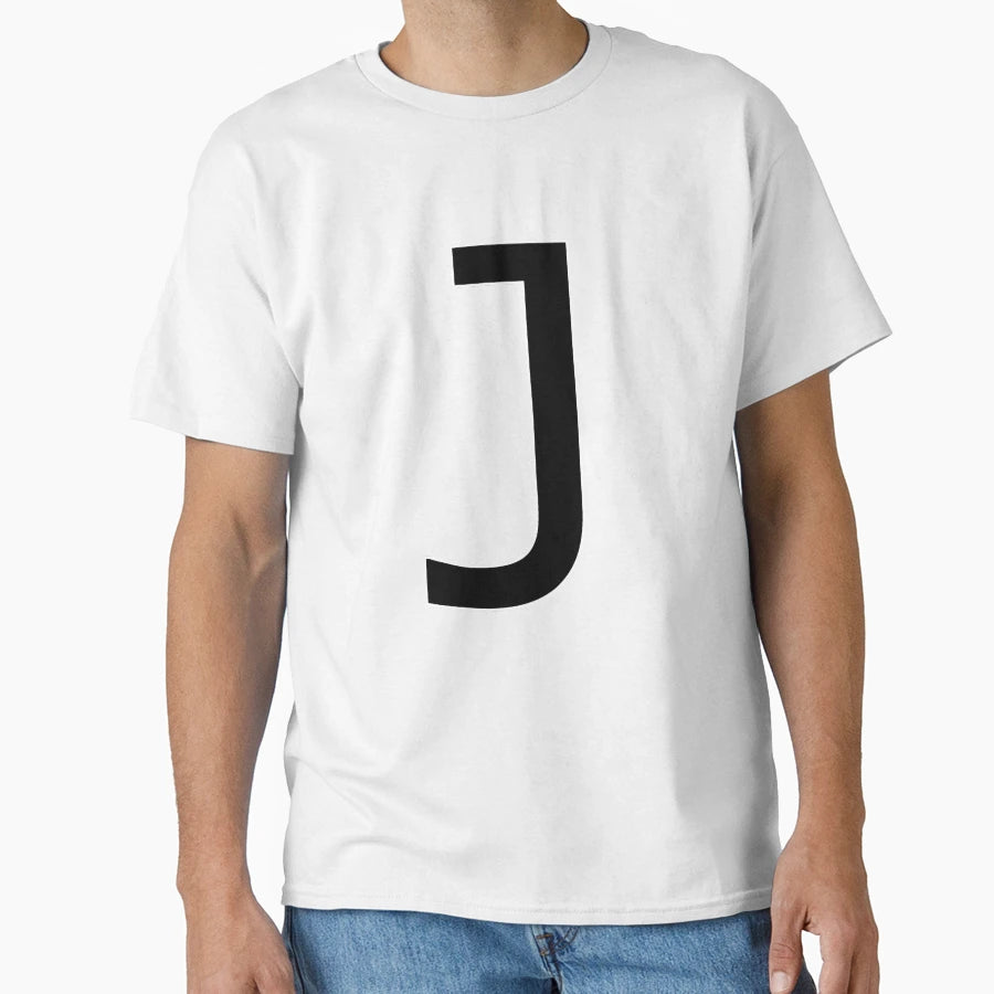 J Alphabet T-Shirt - Aesthetic Graphic Men Women - T-Shirt, Sweatshirt, Hoodie