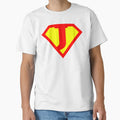 Letter J Vol 4 Z Super Letter T-Shirt - Casual Everyday Wear Unisex - T-Shirt, Sweatshirt, Hoodie