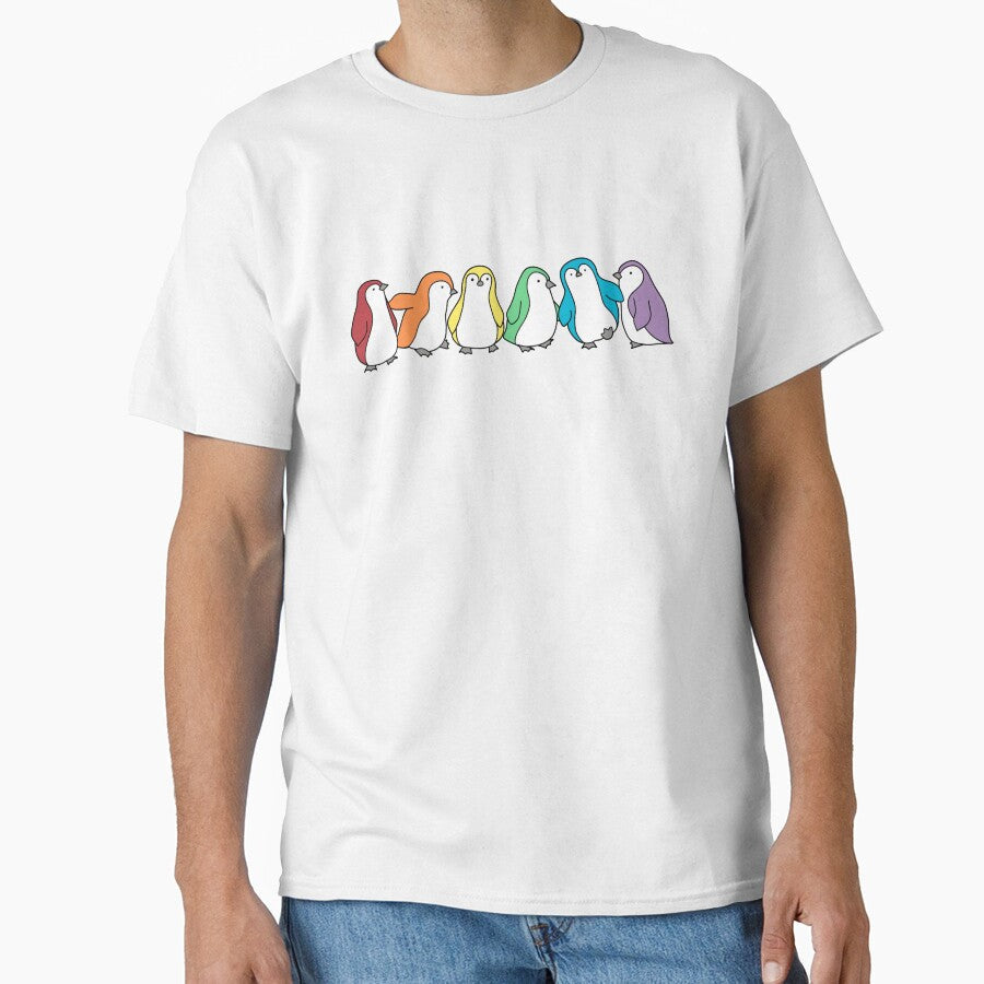 Pride Penguins by KatieLibArt - Adult & Kids T-Shirts, Sweatshirts & Hoodies apparel design preview 1