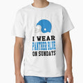 I Wear Panther Blue Sundays T-Shirt - Casual Everyday Wear for Adults - T-Shirt, Sweatshirt, Hoodie