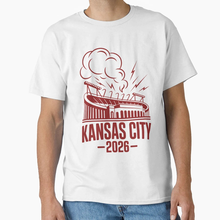Kansas City 2026 Arrowhead Stadium T-Shirt - Streetwear Style Men Women - T-Shirt, Sweatshirt, Hoodie
