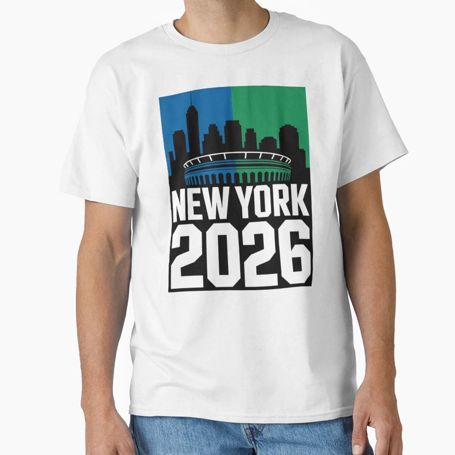New York 2026 Metlife Stadium T-Shirt - Streetwear Style for Adults - T-Shirt, Sweatshirt, Hoodie