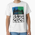 New York 2026 Metlife Stadium T-Shirt - Streetwear Style for Adults - T-Shirt, Sweatshirt, Hoodie