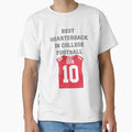 Best Quarterback College Football T-Shirt - Custom Art Print Men Women - T-Shirt, Sweatshirt, Hoodie