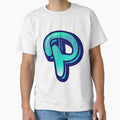 Alphabet P Graffiti Letters Letter P T-Shirt - Custom Art Print for Adults - T-Shirt, Sweatshirt, Hoodie