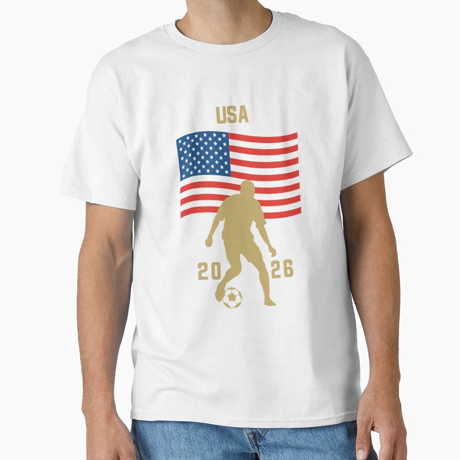 Usa International Football T-Shirt - Streetwear Style Men Women - T-Shirt, Sweatshirt, Hoodie