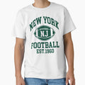 New York Football New Jersey T-Shirt - Casual Everyday Wear Unisex - T-Shirt, Sweatshirt, Hoodie