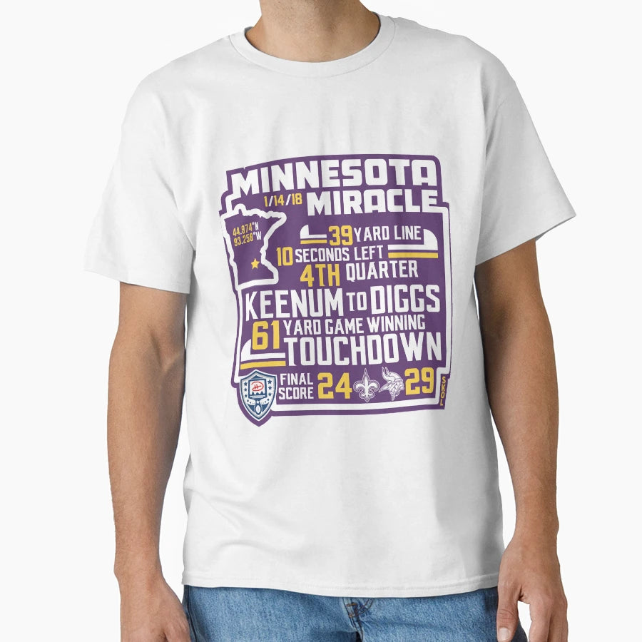 Minnesota Miracle Alternate T-Shirt - Minimalist Print Unisex - T-Shirt, Sweatshirt, Hoodie