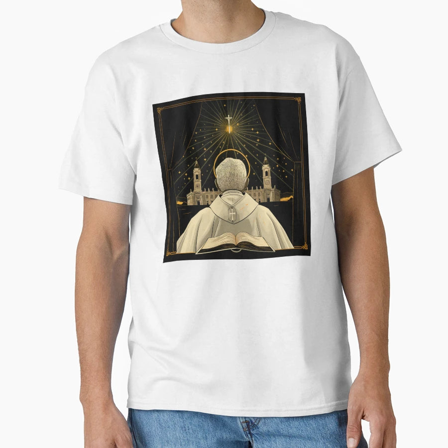 Symbols Pope Francis Memory 04 21 T-Shirt - Custom Art Print for Adults - T-Shirt, Sweatshirt, Hoodie