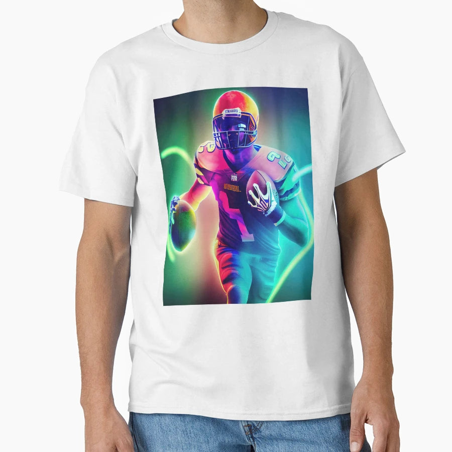 Football Player Hall T-Shirt - Minimalist Print for Adults - T-Shirt, Sweatshirt, Hoodie
