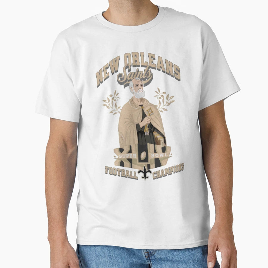 Art New Orleans Saints T-Shirt - Aesthetic Graphic for Adults - T-Shirt, Sweatshirt, Hoodie