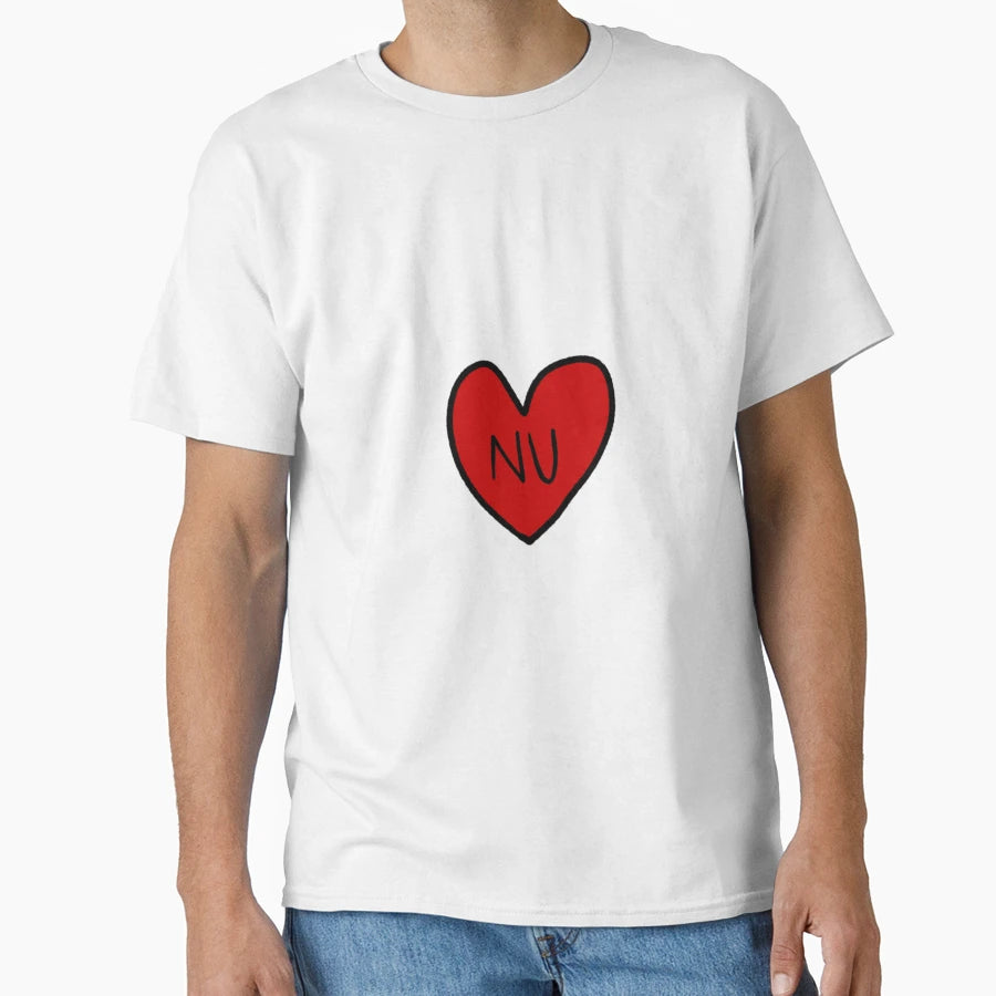 Northeastern Heart T-Shirt - Graphic Print Men Women - T-Shirt, Sweatshirt, Hoodie