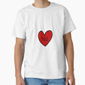 Northeastern Heart T-Shirt - Graphic Print Men Women - T-Shirt, Sweatshirt, Hoodie