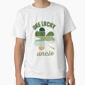 One Lucky Uncle St Patricks Day T-Shirt - Novelty Apparel for Adults - T-Shirt, Sweatshirt, Hoodie