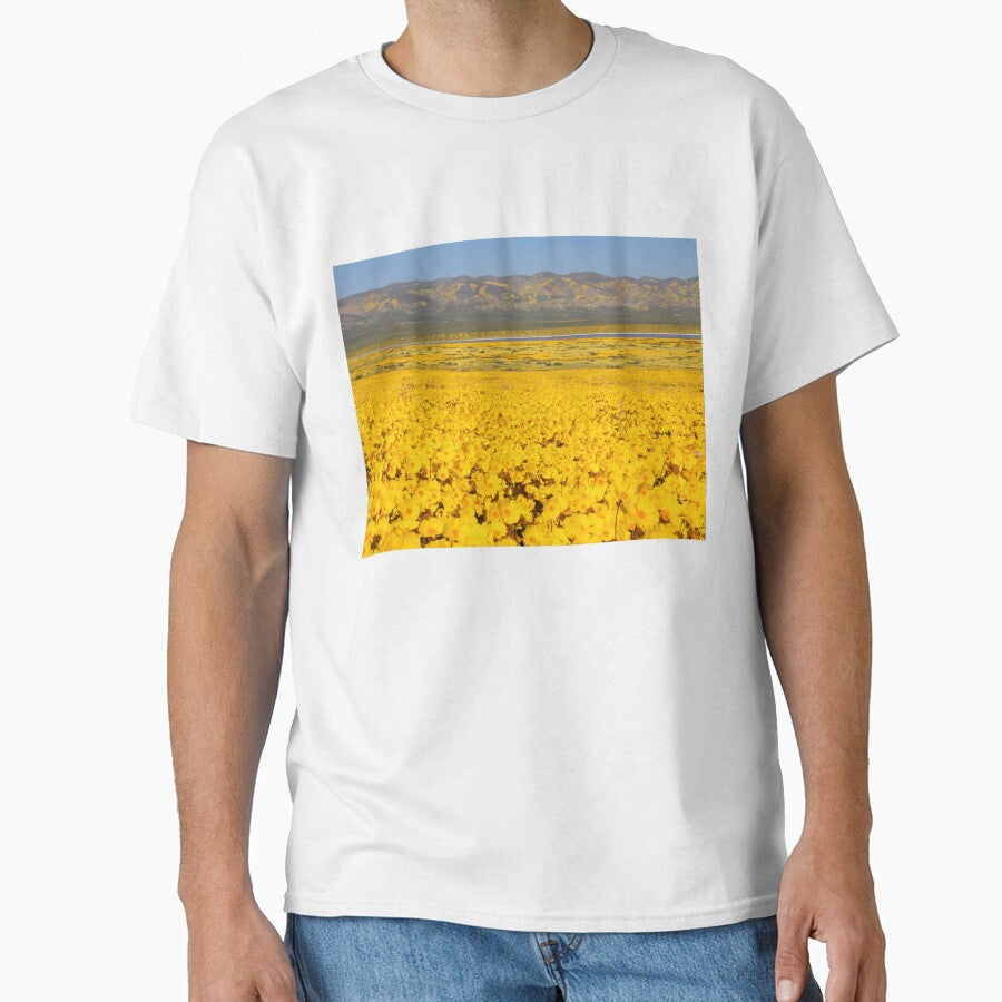 Superbloom Golden Fields of the Carrizo Plain by - Adult & Kids T-Shirts, Sweatshirts & Hoodies apparel design preview 1