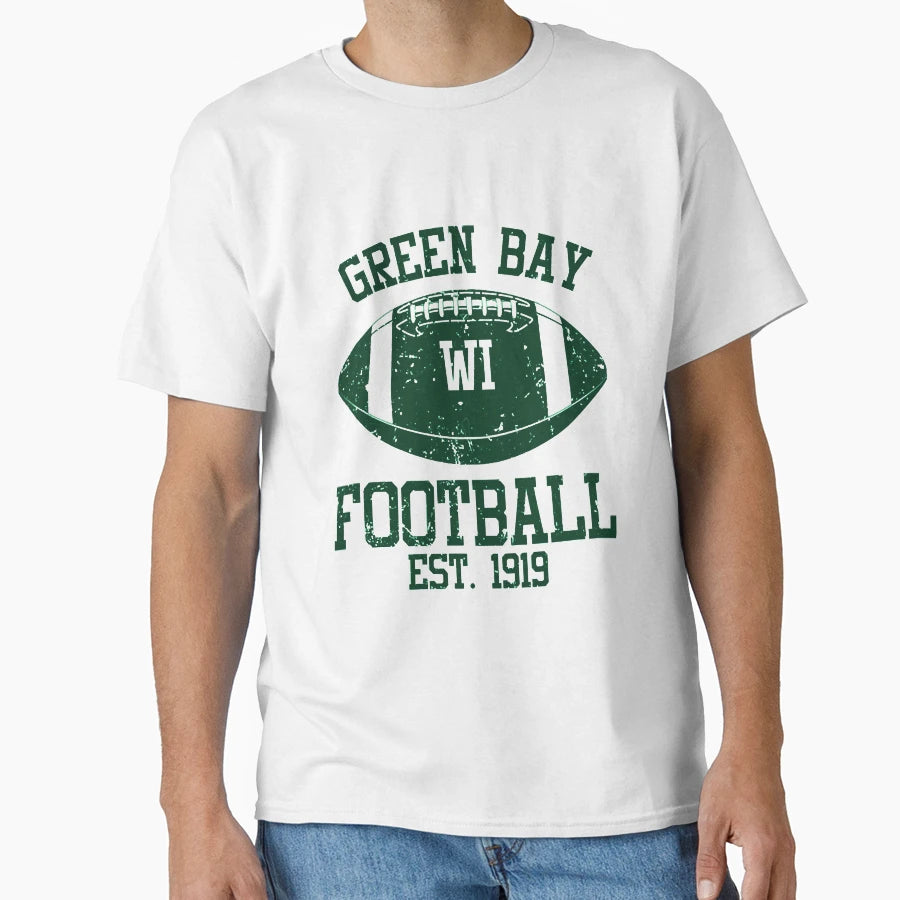 Green Bay Packers Green Bay Packers T-Shirt - Casual Everyday Wear Unisex - T-Shirt, Sweatshirt, Hoodie