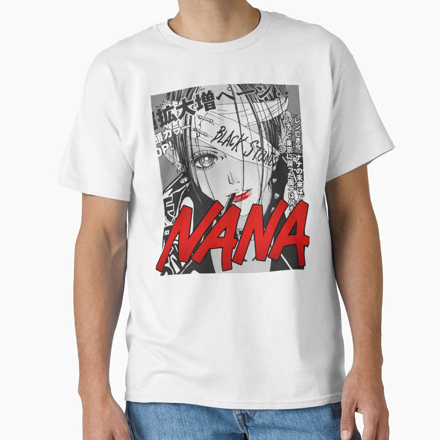 Nana Anime Nana Osaki Black Stones T-Shirt - Casual Everyday Wear Unisex - T-Shirt, Sweatshirt, Hoodie