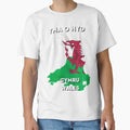 Yma O Hyd Wales Cymru World Cup T-Shirt - Aesthetic Graphic Men Women - T-Shirt, Sweatshirt, Hoodie