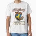 Volleyball Nana Leopard Volleyball T-Shirt - Custom Art Print Unisex - T-Shirt, Sweatshirt, Hoodie