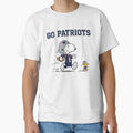 Snoopy Go Patriots T-Shirt - Aesthetic Graphic Men Women - T-Shirt, Sweatshirt, Hoodie