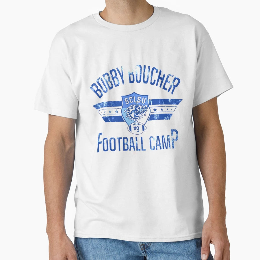 Bobby Boucher Football Camp Mud Dogs T-Shirt - Novelty Apparel Men Women - T-Shirt, Sweatshirt, Hoodie