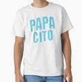 Papacito Blue T-Shirt - Fun Novelty Design Men Women - T-Shirt, Sweatshirt, Hoodie