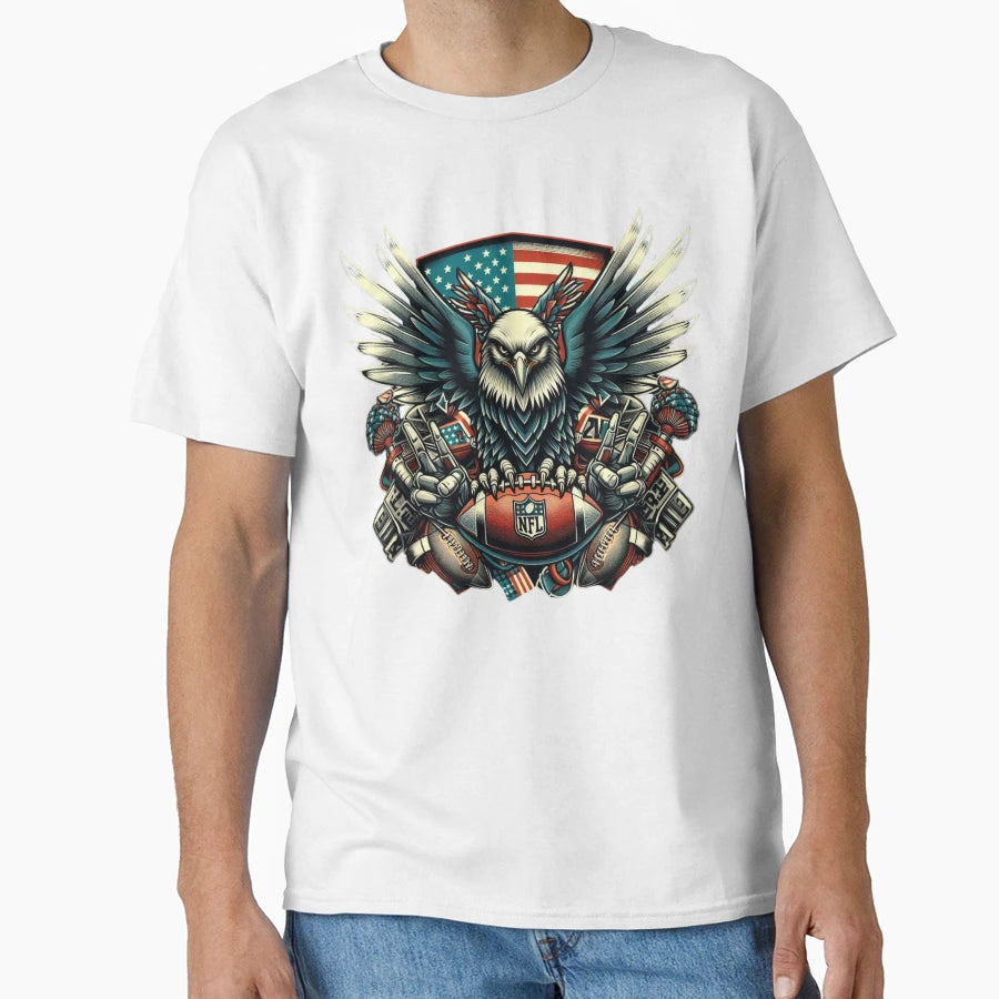 Nfl Championship Mighty T-Shirt - Custom Art Print for Adults - T-Shirt, Sweatshirt, Hoodie