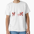 Football Mom Tartan Football Love T-Shirt - Unique Graphic for Adults - T-Shirt, Sweatshirt, Hoodie