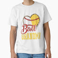 Ball Mom Baseball Softball Gran T-Shirt - Trendy Graphic Unisex - T-Shirt, Sweatshirt, Hoodie
