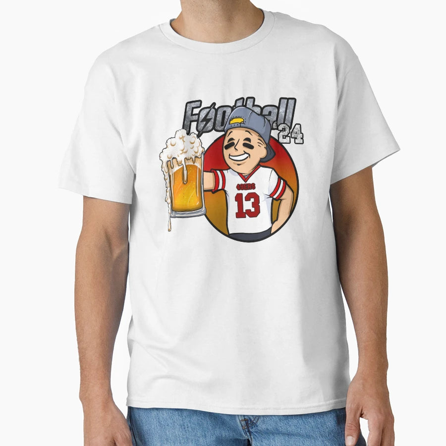 Beer Football 2 T-Shirt - Streetwear Style for Adults - T-Shirt, Sweatshirt, Hoodie