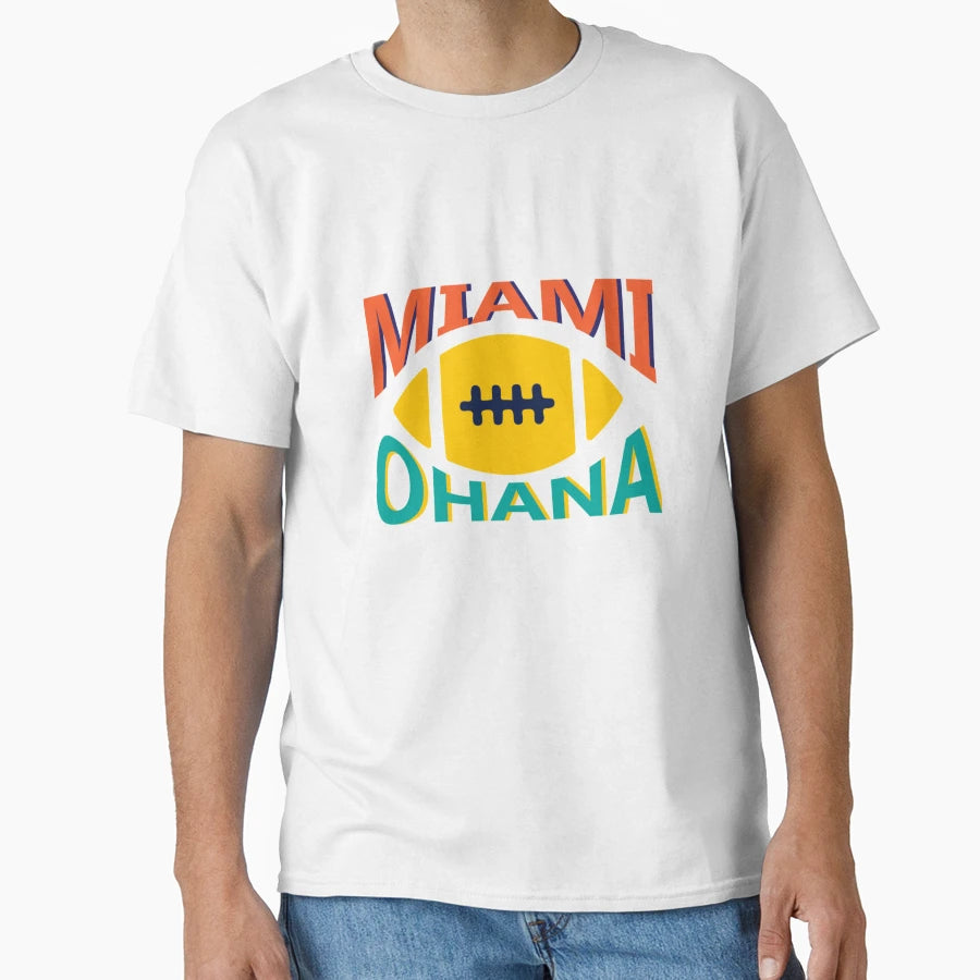 Miami Ohana T-Shirt - Minimalist Print for Adults - T-Shirt, Sweatshirt, Hoodie