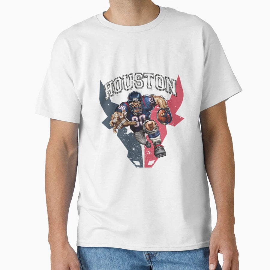 Houston Football T-Shirt - Casual Everyday Wear for Adults - T-Shirt, Sweatshirt, Hoodie