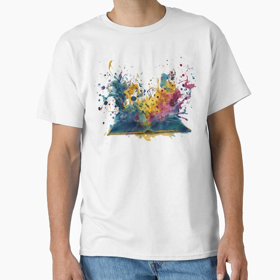 Symphony of Stories by RoonPalette - Adult & Kids T-Shirts, Sweatshirts & Hoodies apparel design preview 1