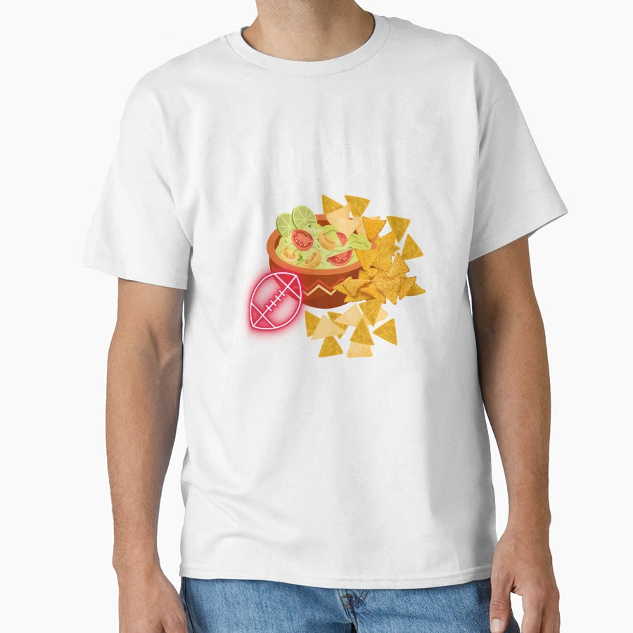 Super Bowl Nachos T-Shirt - Trendy Graphic for Adults - T-Shirt, Sweatshirt, Hoodie