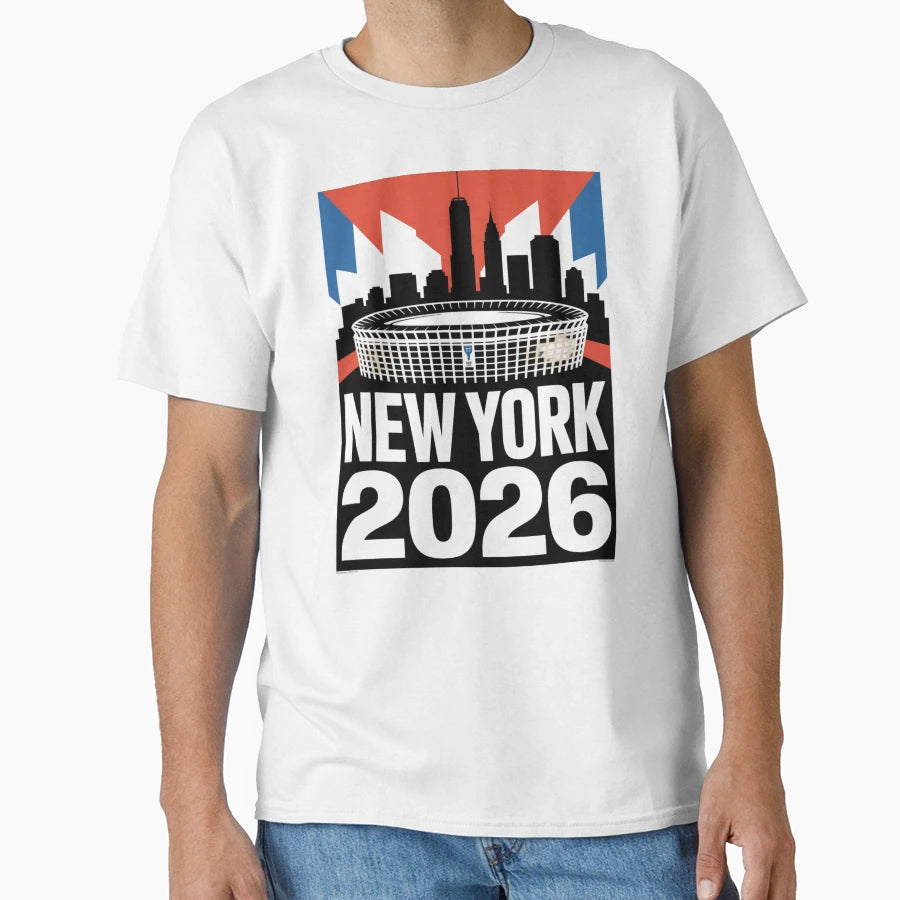New York 2026 Metlife Stadium T-Shirt - Casual Everyday Wear Unisex - T-Shirt, Sweatshirt, Hoodie