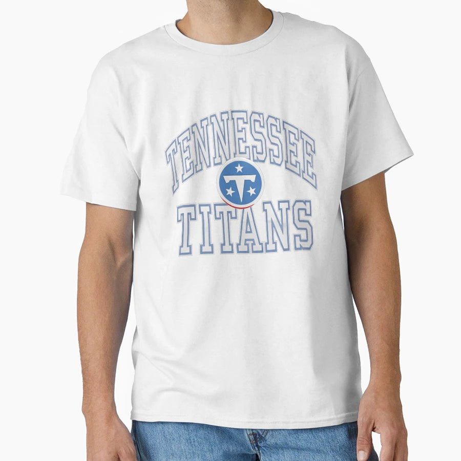 Tennessee Titans Arch Logo T-Shirt - Streetwear Style for Adults - T-Shirt, Sweatshirt, Hoodie