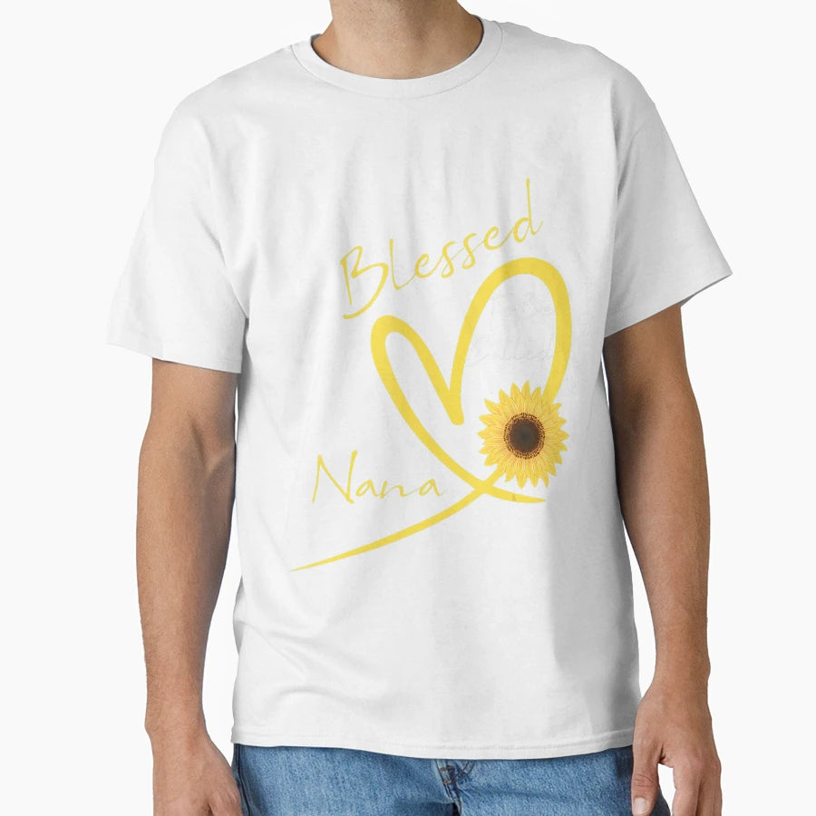 Blessed To Be Called Nana T-Shirt - Casual Everyday Wear for Adults - T-Shirt, Sweatshirt, Hoodie