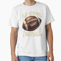 Leather Football Gridiron T-Shirt - Trendy Graphic Men Women - T-Shirt, Sweatshirt, Hoodie