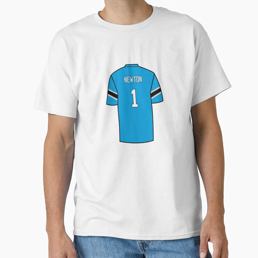 Cam Newton Jersey T-Shirt - Fun Novelty Design Unisex - T-Shirt, Sweatshirt, Hoodie