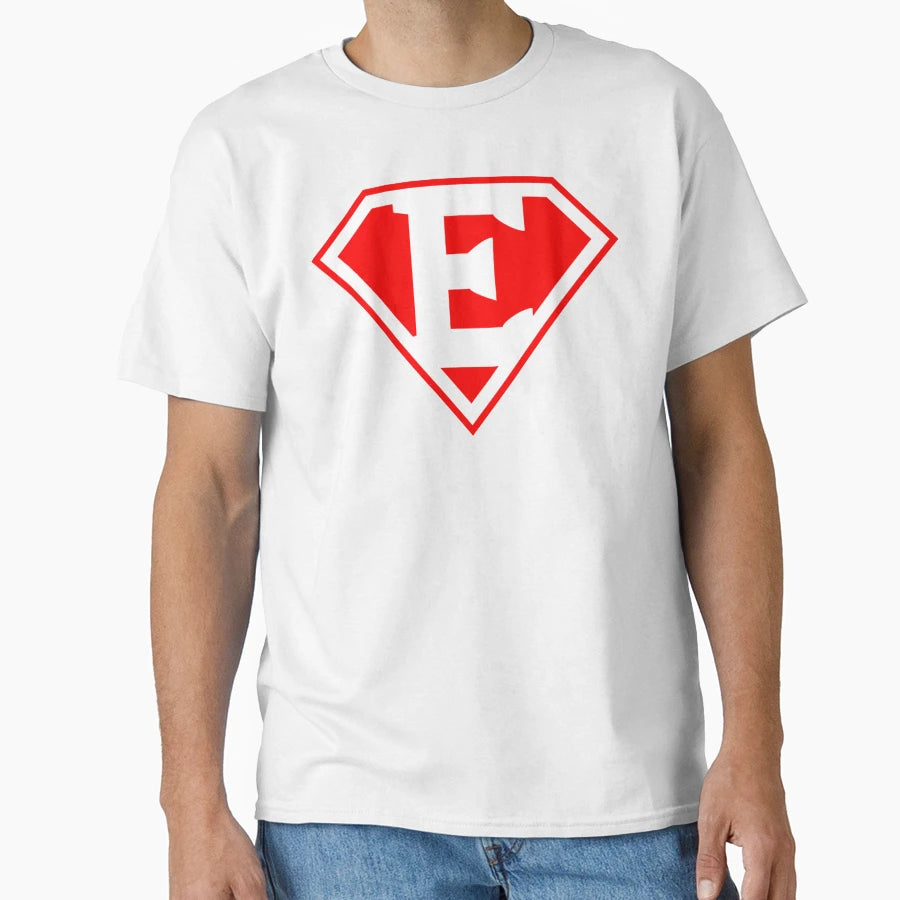 Letter E Vol 5 Z Super Letter T-Shirt - Minimalist Print Unisex - T-Shirt, Sweatshirt, Hoodie