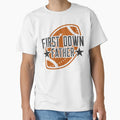 First Down Father T-Shirt - Aesthetic Graphic Unisex - T-Shirt, Sweatshirt, Hoodie