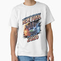 New York 2026 Metlife Stadium Skyline T-Shirt - Minimalist Print Men Women - T-Shirt, Sweatshirt, Hoodie