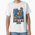 Dallas 2026 Texas Soccer Souvenir V24 T-Shirt - Streetwear Style for Adults - T-Shirt, Sweatshirt, Hoodie