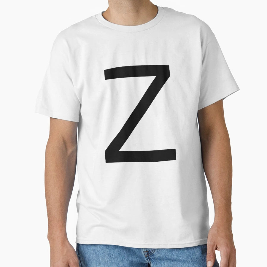 Z Alphabet T-Shirt - Custom Art Print for Adults - T-Shirt, Sweatshirt, Hoodie